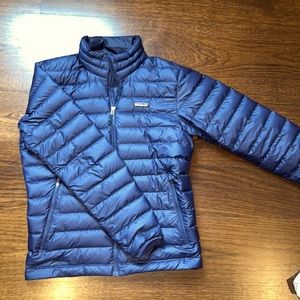 Patagonia Puff Jacket mens small navy
